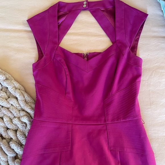 WHBM berry bodycon dress - Picture 5 of 8